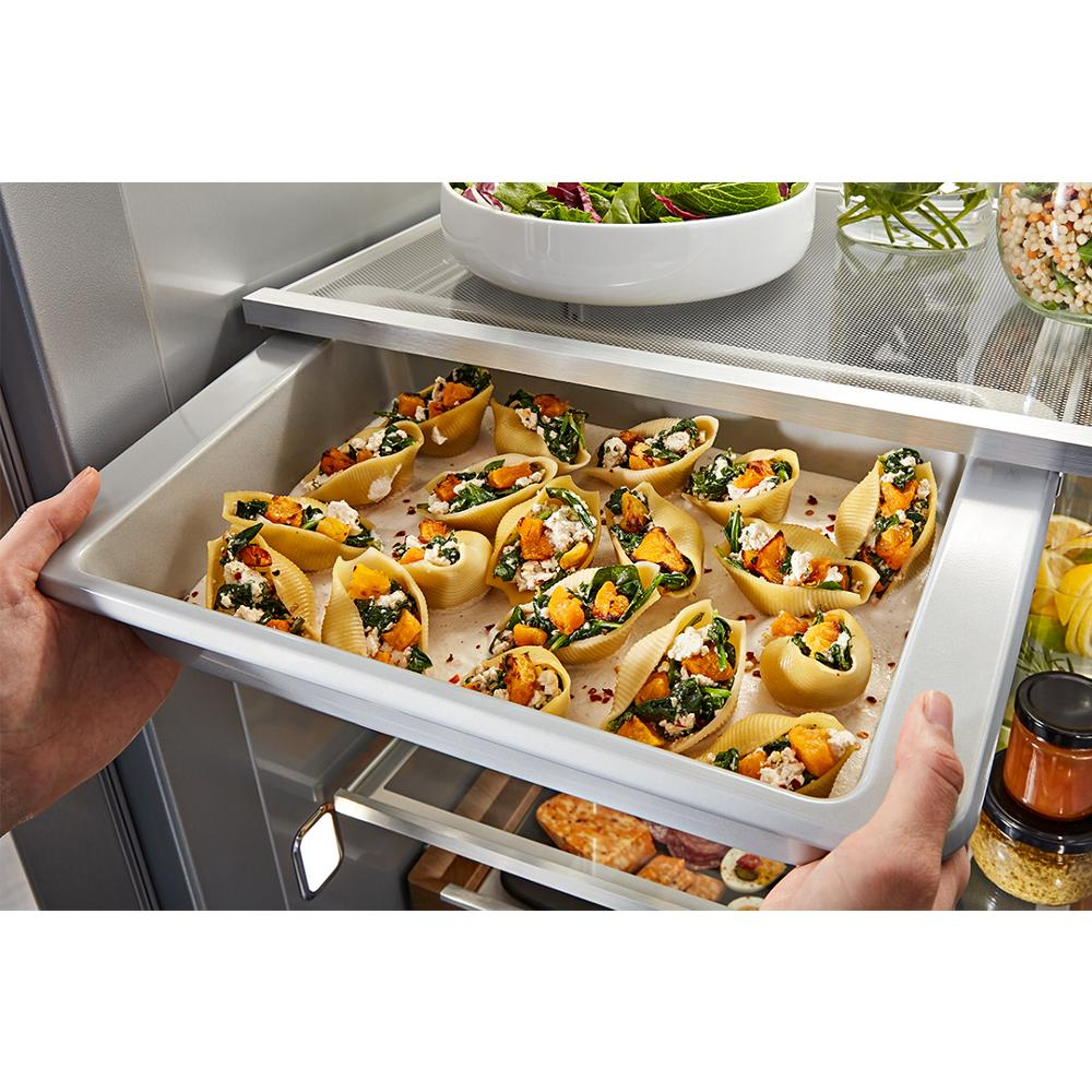 25.5 Cu. Ft. 42" Built-In Side-by-Side Refrigerator with Platinum Interior