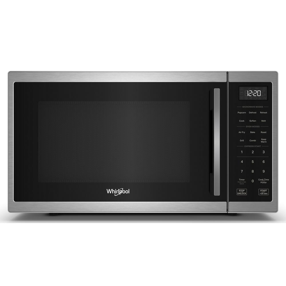 Stainless steel multifunctional countertop microwave with digital display and touch control panel from microwaves collection