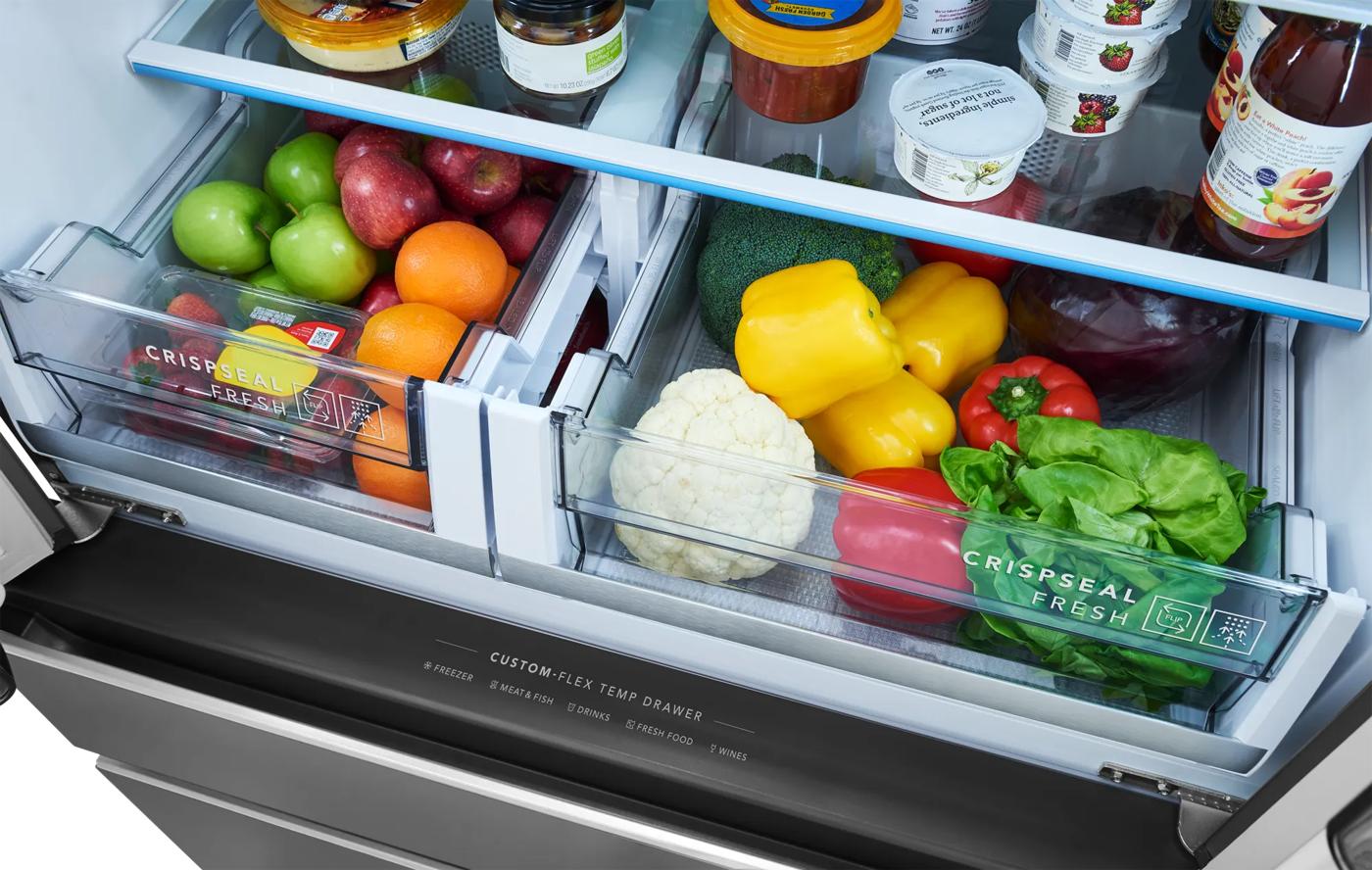 26 Cu. Ft. Standard-Depth 4-Door French Door Refrigerator
