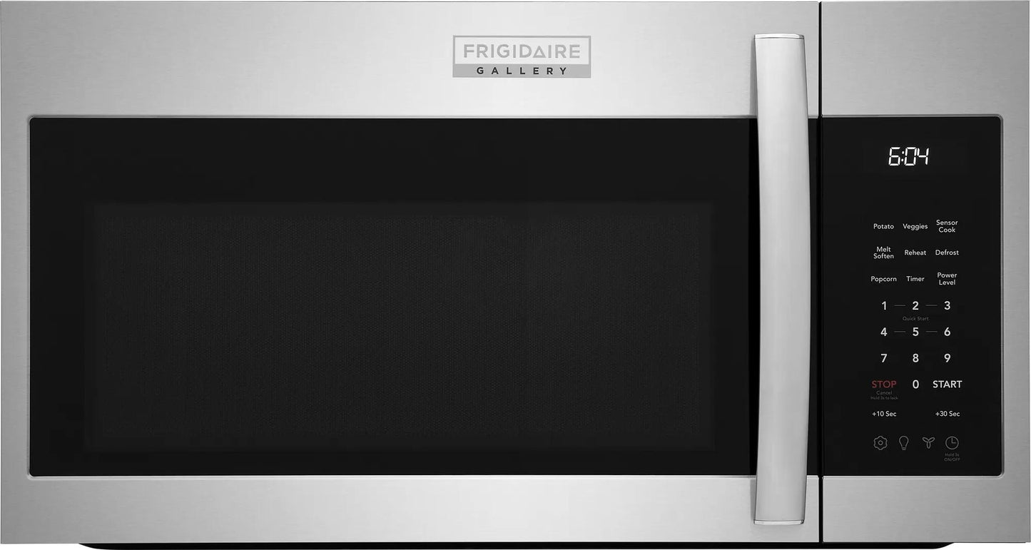 Stainless steel over-the-range microwave with sensor cook and digital control panel from Microwaves collection