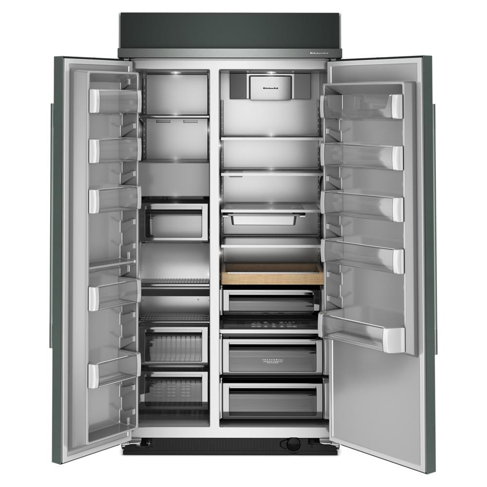25.5 Cu. Ft. 42" Built-In Side-by-Side Refrigerator with Platinum Interior