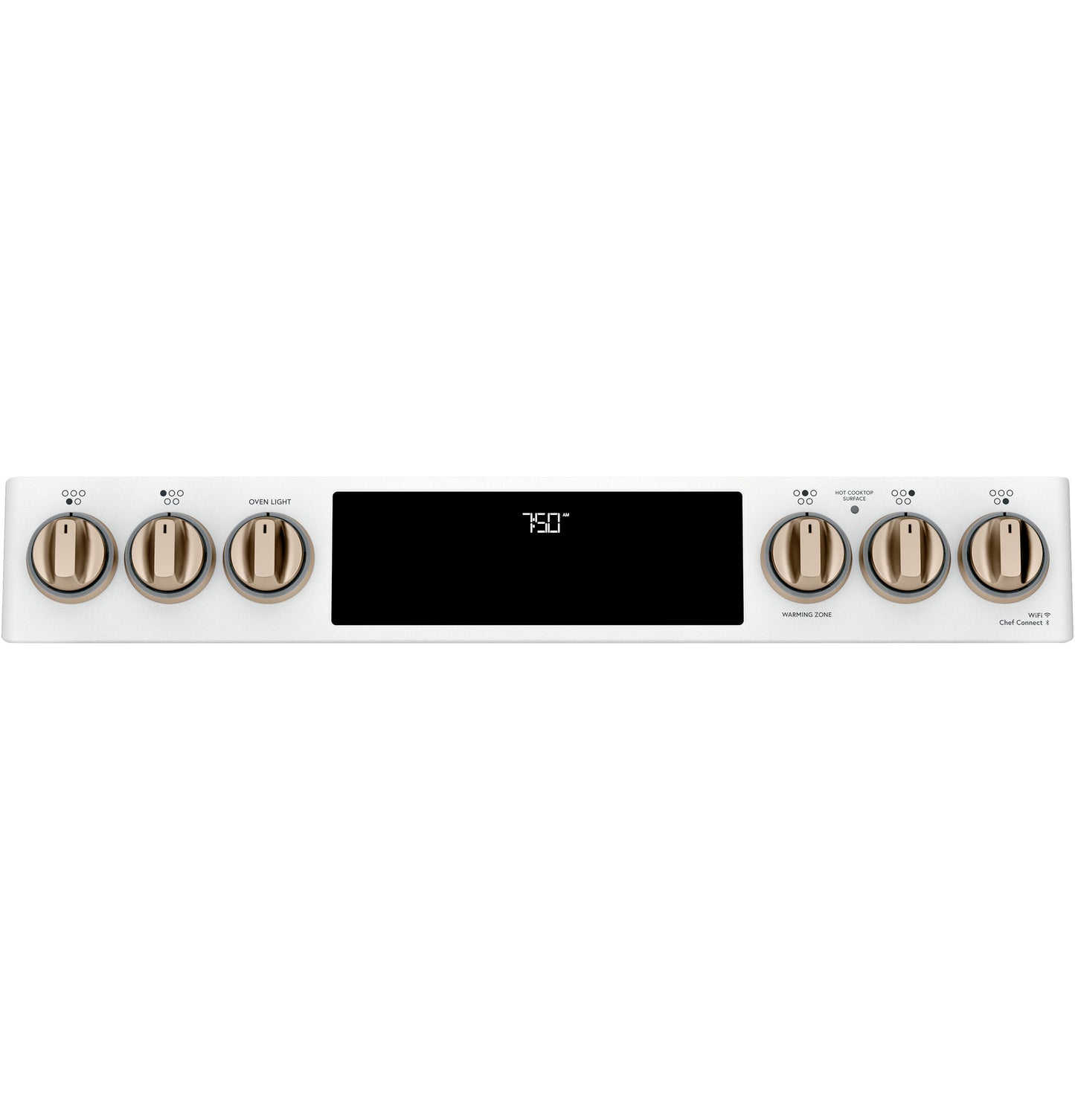 CAFÉ™ 30" Smart Slide-In, Front-Control, Radiant and Convection Double-Oven Range