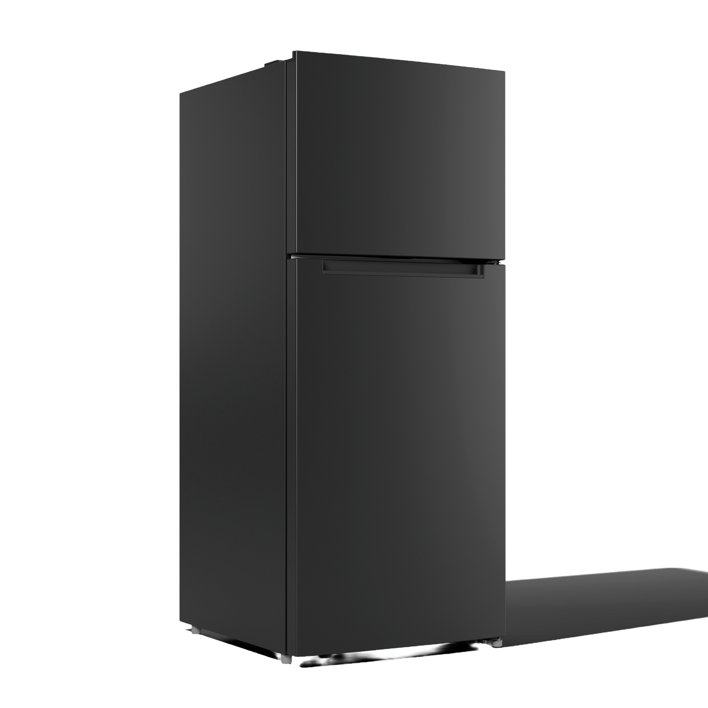 Element Electronics 17.6 cu. ft. Top Freezer Refrigerator, Ice Maker Ready - Black, ENERGY STAR (ENR18TFGCB)
