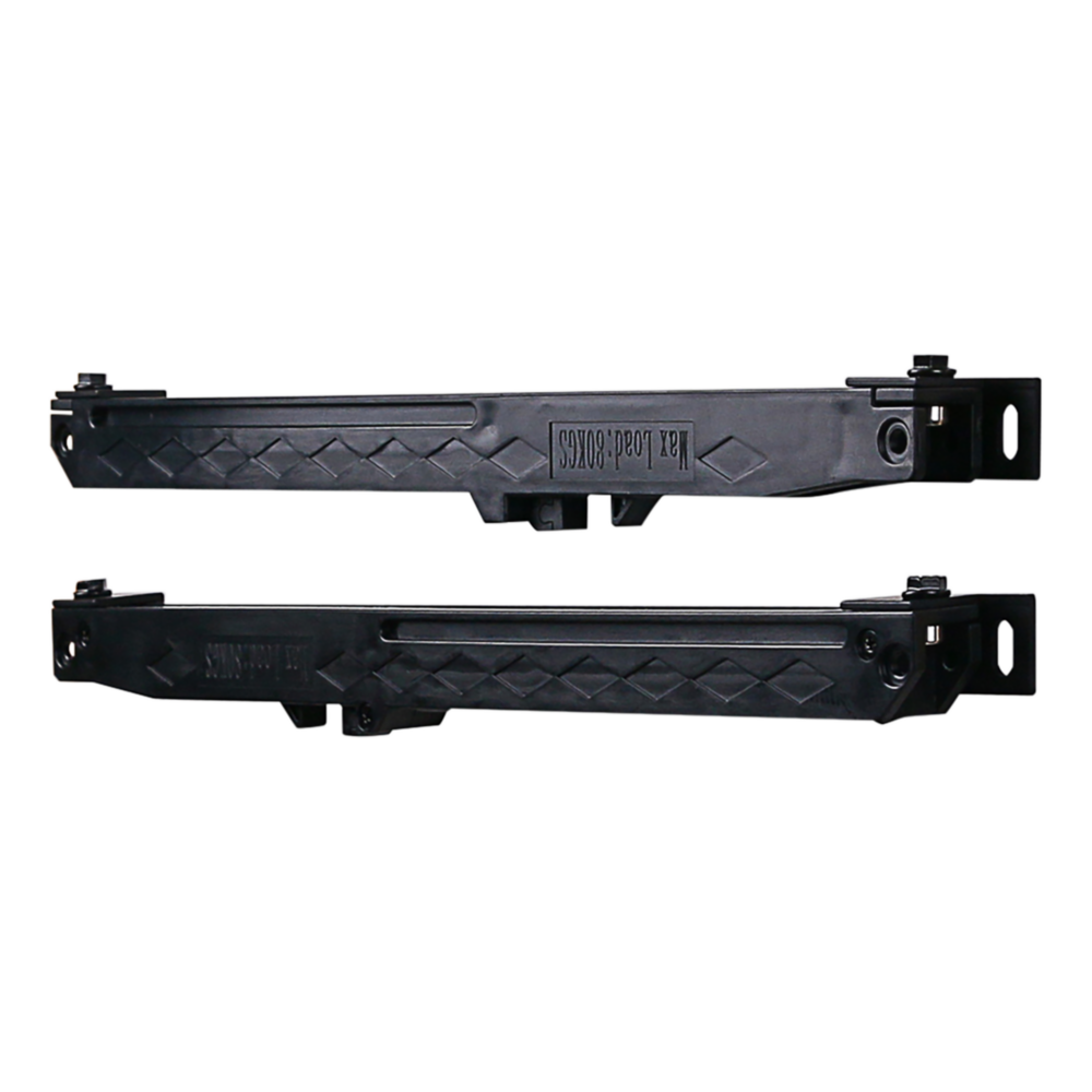 Pair of matte black soft close barn door hardware components for smooth sliding door operation under $100
