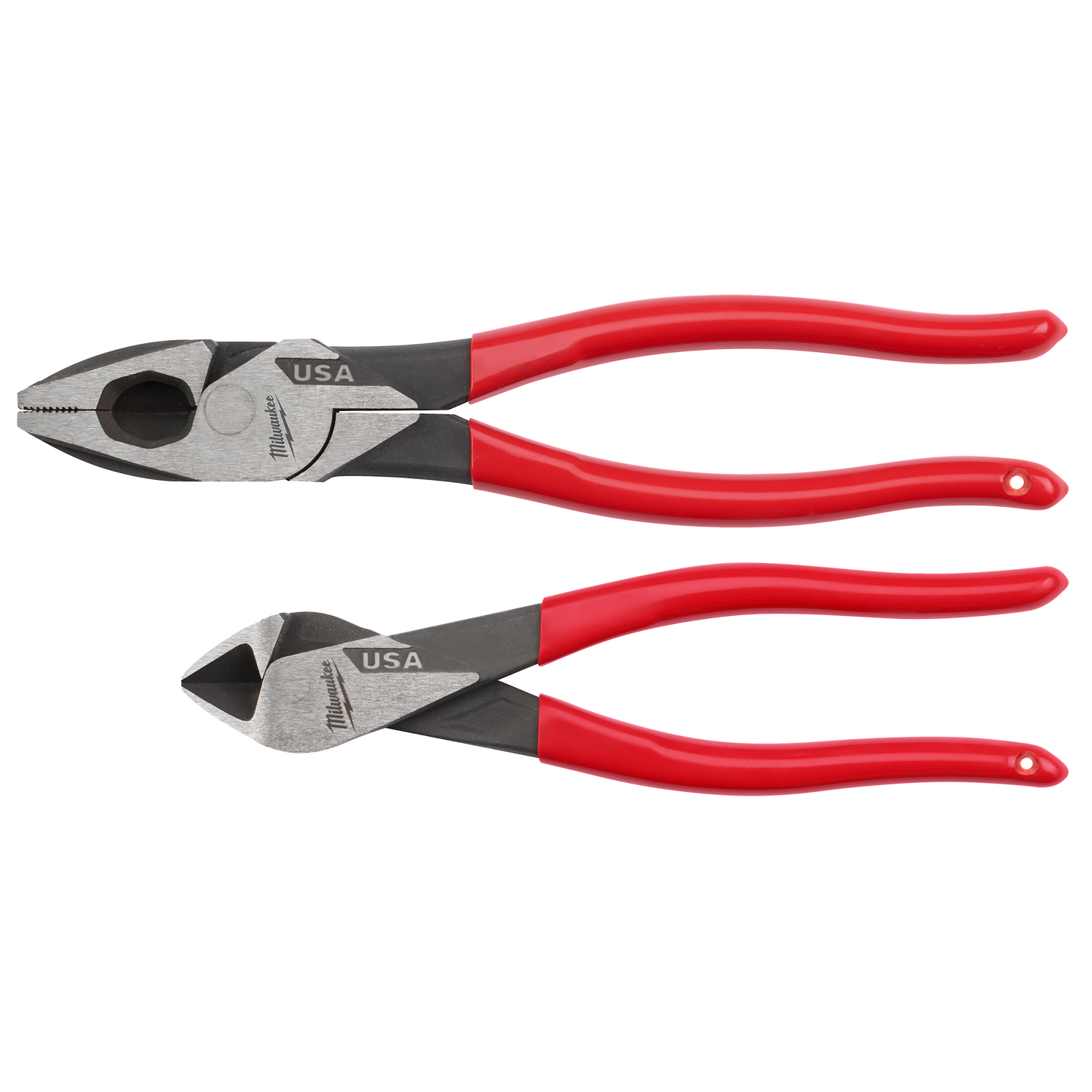 Milwaukee 2 PC. Dipped Grip Cutting Pliers Set (USA)