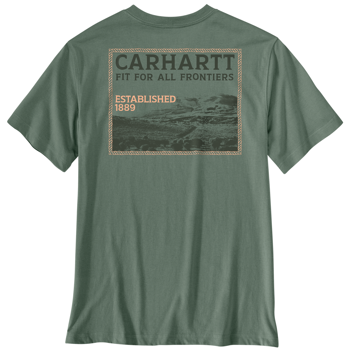 Carhartt Men's Irvine Relaxed Frontiers T-Shirt