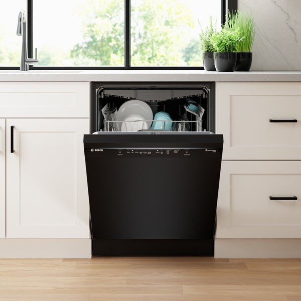 300 Series, Dishwasher, 24'', Black