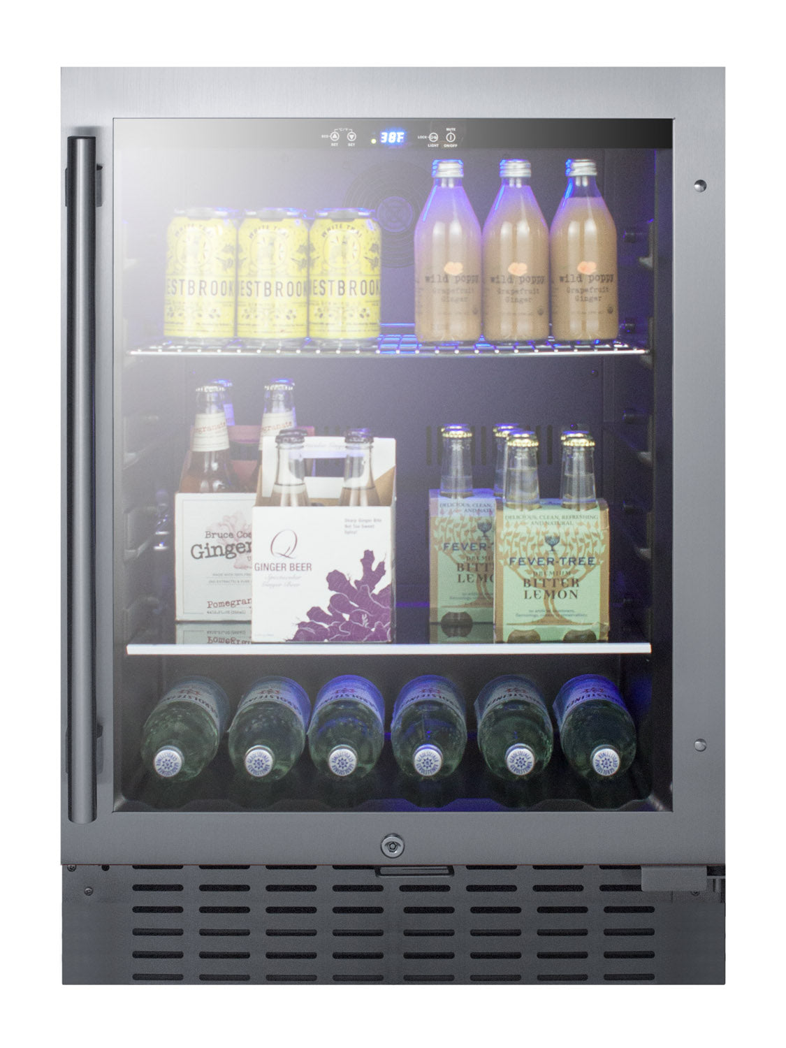 24" Wide Built-In Beverage Cooler
