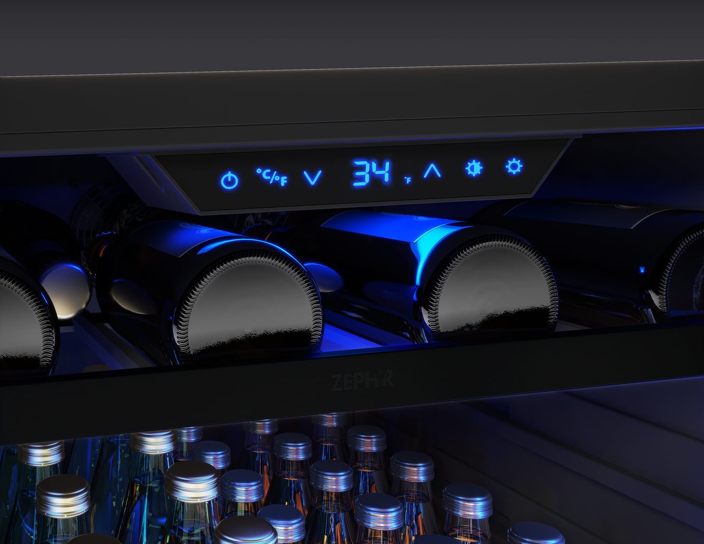Beverage Center 24", Reversible Single Zone