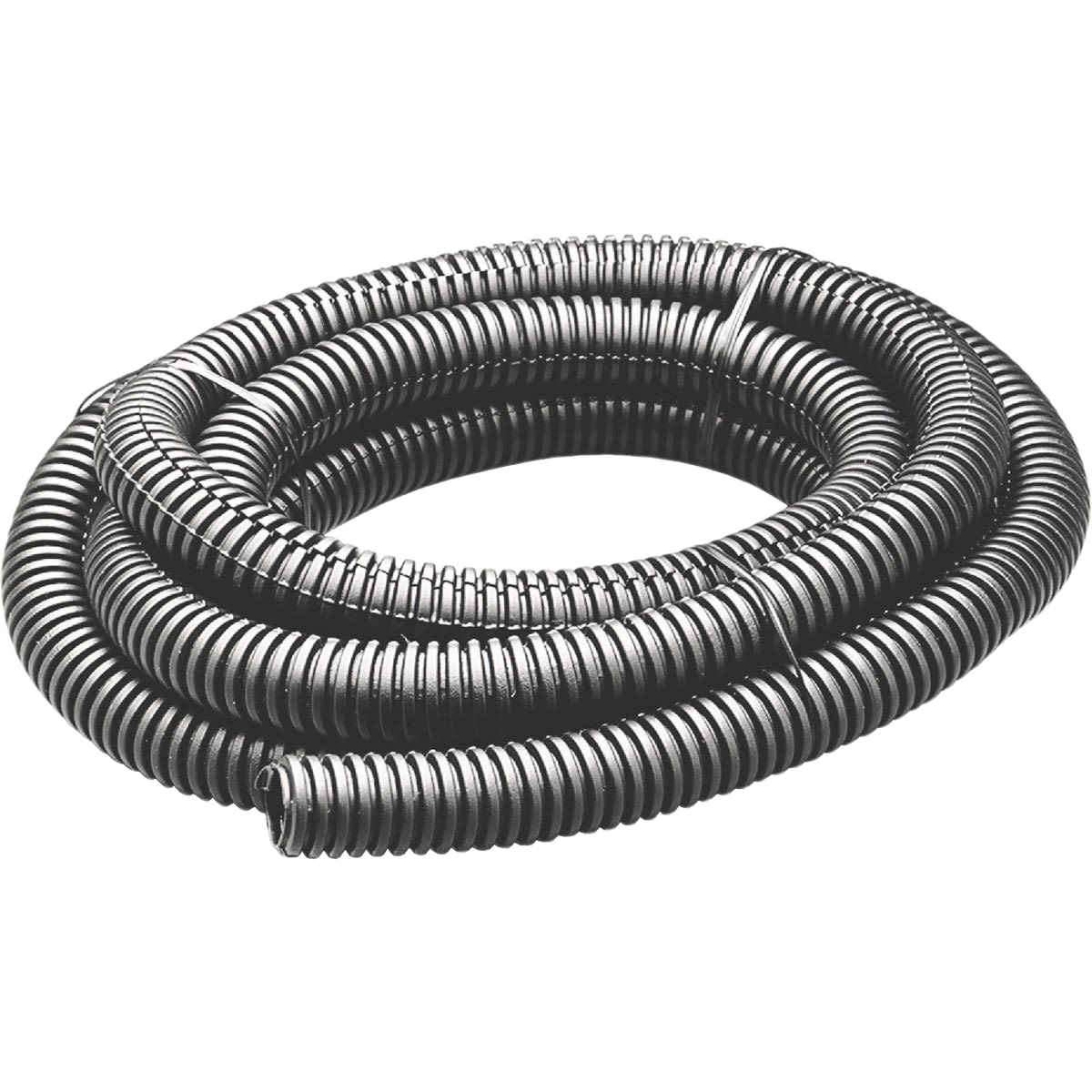 Coiled gray split flexible tubing for electrical wiring protection in home improvement under $50 collection