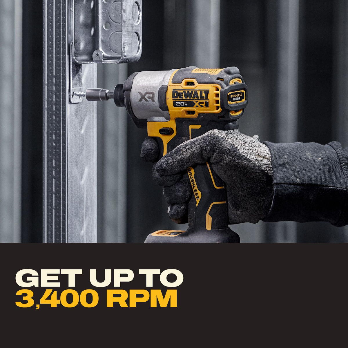 DEWALT 20V MAX* XR® 3-Speed Hammer Drill & Impact 2-Tool Combo Kit w/XR POWERPACK™ Batteries