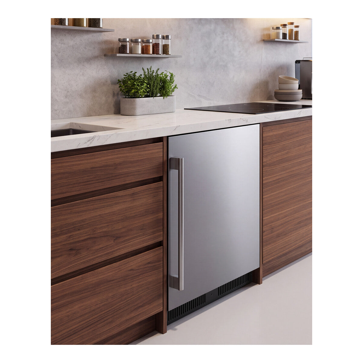 24" Wide Built-In All-Refrigerator