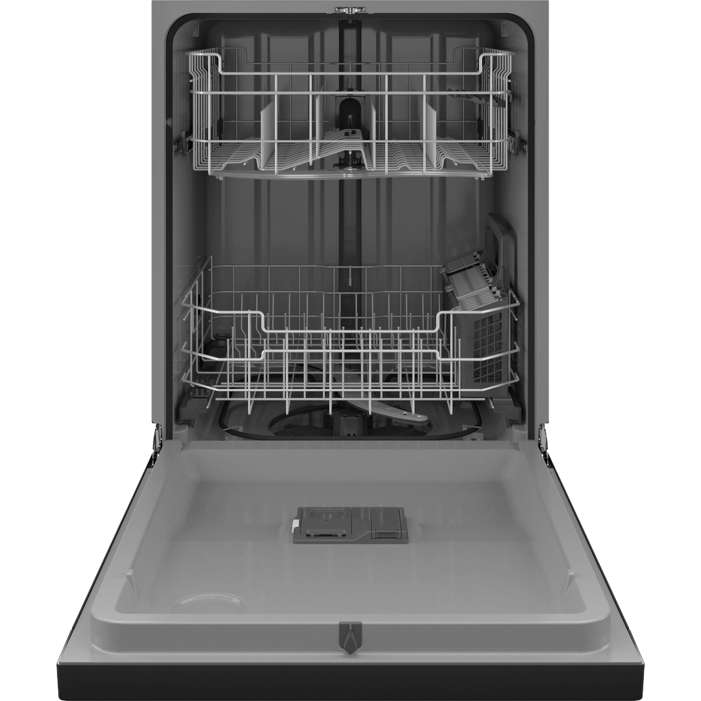 GE® ENERGY STAR® Front Control with Plastic Interior Dishwasher with Sanitize Cycle & Dry Boost