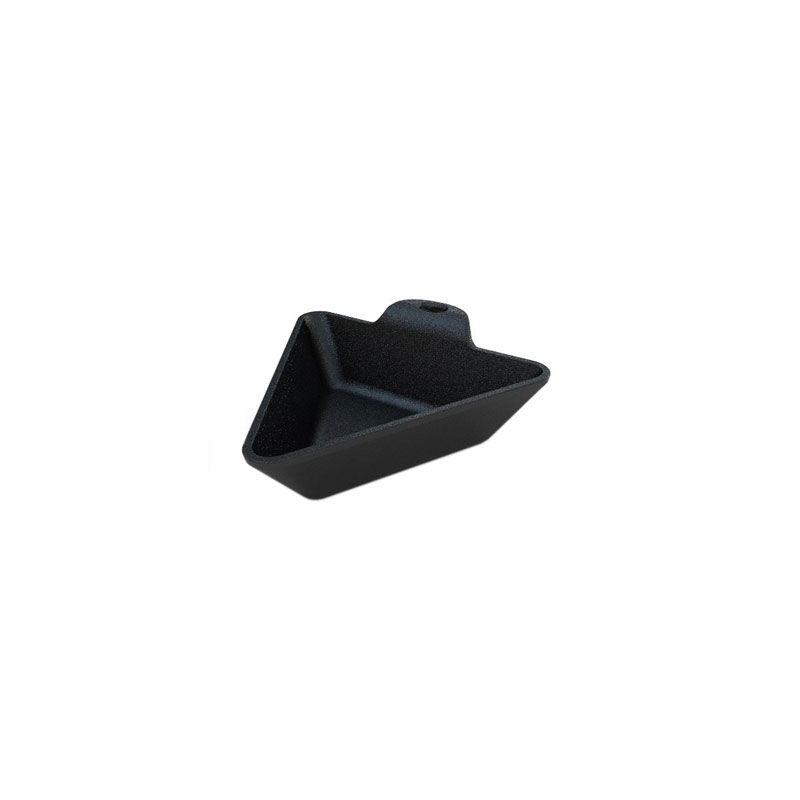 Black cast iron triangular mini server for kitchenware and cooking under $50 collection