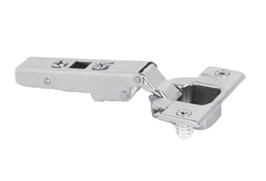 Metal cabinet hinge with self-closing mechanism for furniture hardware and home improvement projects under $50