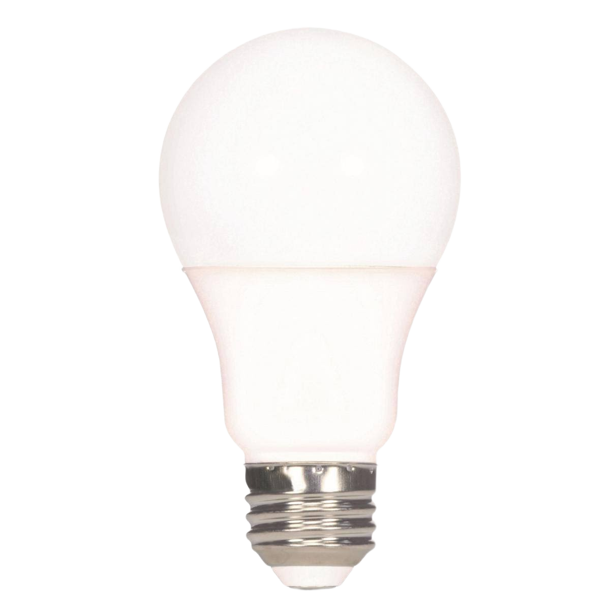 White A19 LED light bulb with medium screw base for lighting and electrical home improvement projects under $50