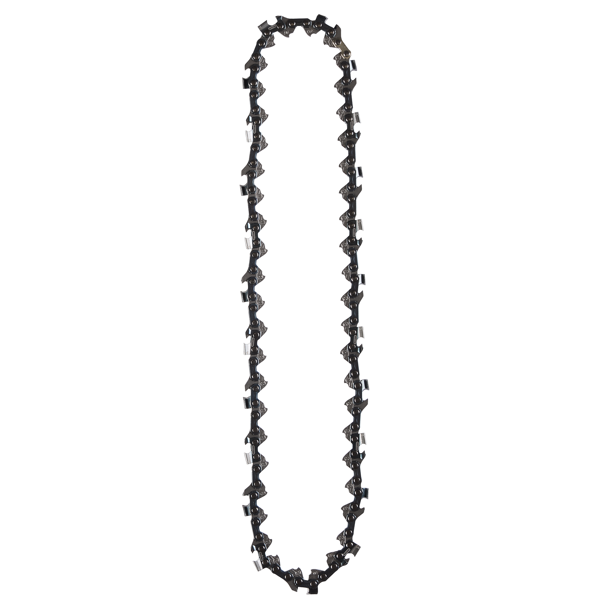 Close-up of a 10-inch telescoping pole saw chain for tool accessories and home improvement use