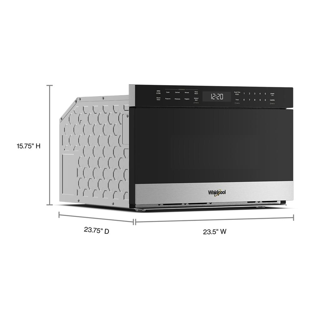 24-inch Built-in Microwave Drawer with Sensor Cooking