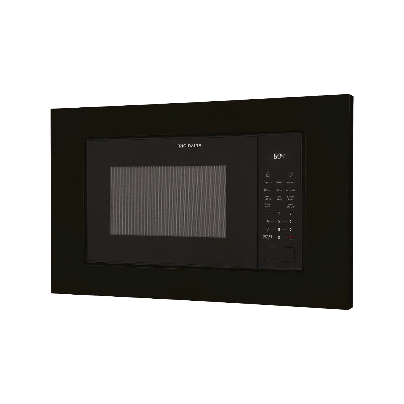 30" Black Microwave Trim Kit