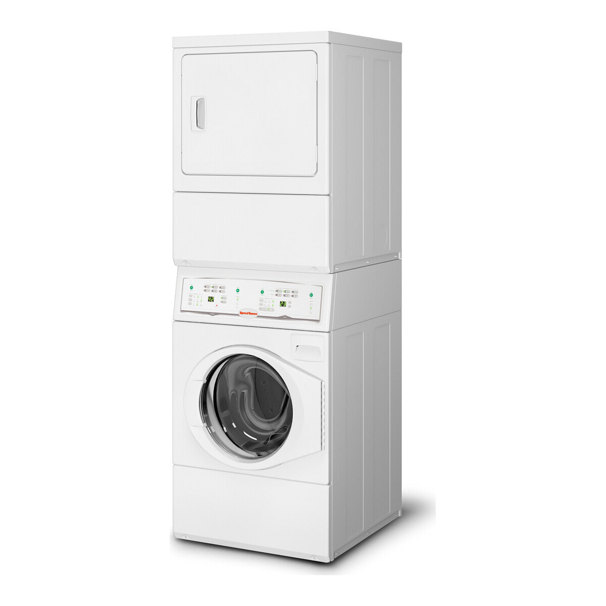 Speed Queen 27 in. Commercial Stacked Washer/Electric Dryer, Non-Vended LTEE5ASP179TW01