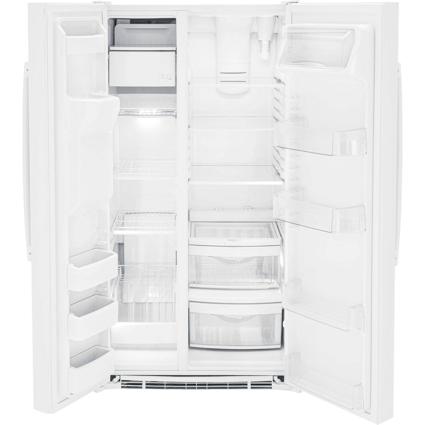 GE® ENERGY STAR® 25.3 Cu. Ft. Side-By-Side Refrigerator