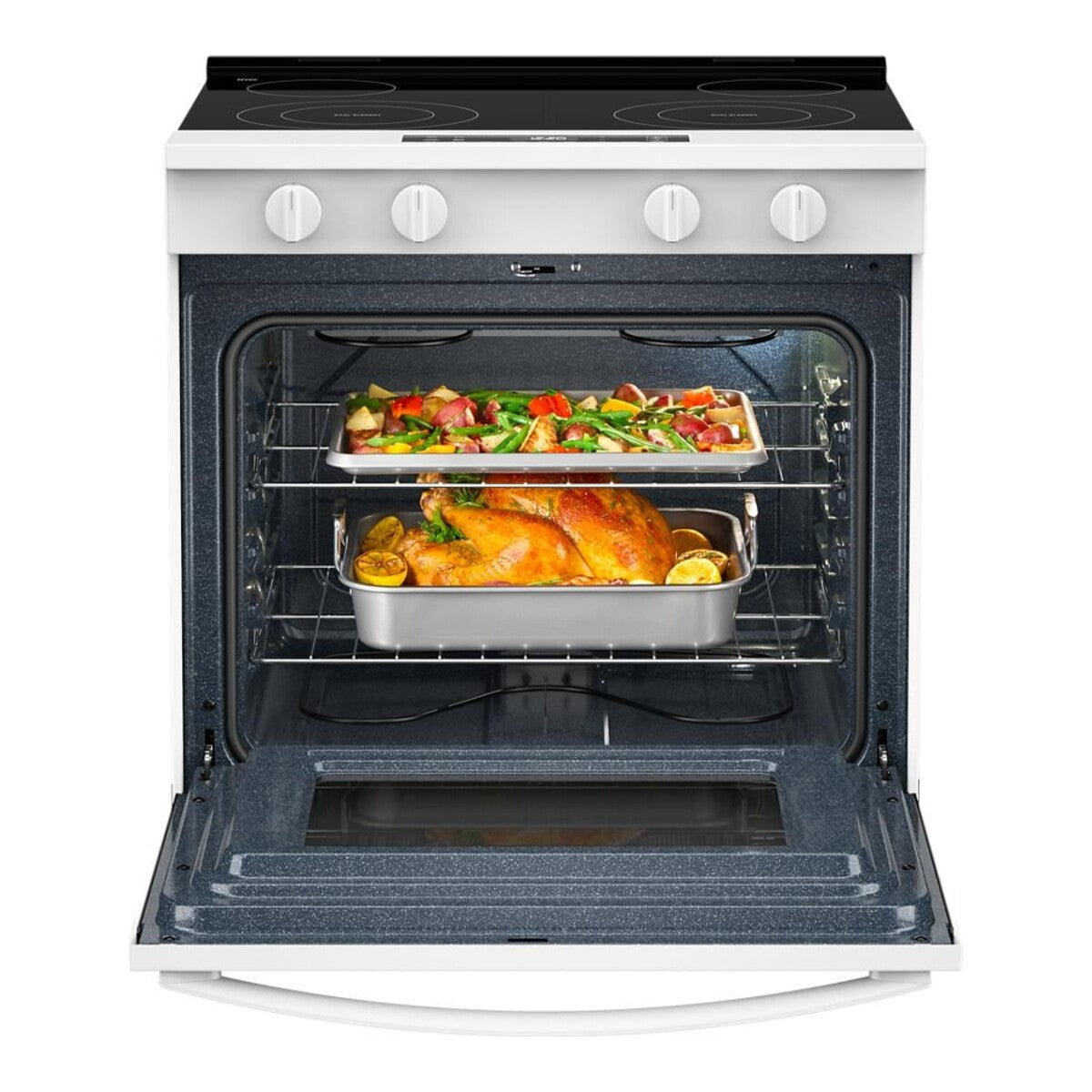 30-inch Electric Range with No Preheat and Slow Cook Modes