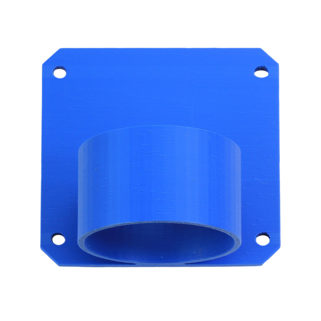Blue wall-mount propane torch holder with four mounting holes for secure storage under $50 home improvement tools