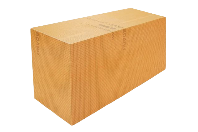 Lightweight waterproof rectangular shower bench made from durable KERDI-BOARD for tile flooring and home improvement.