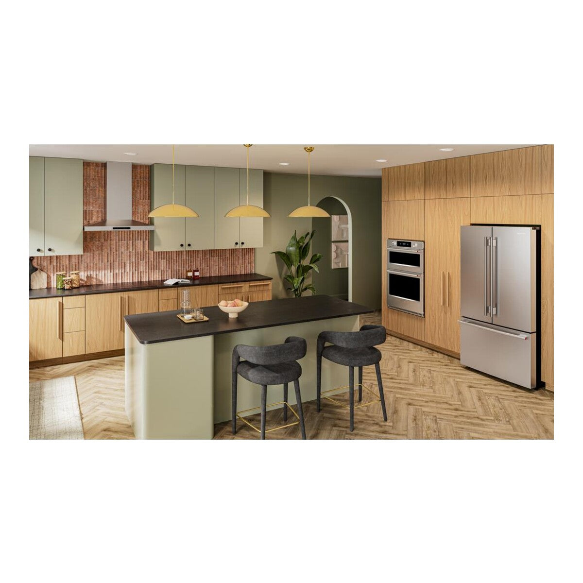 27-inch Smart Electric Combo Wall Oven with Assisted Cooking Modes - PrintShield™ Finish