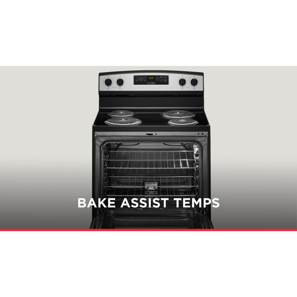 30-inch Amana® Electric Range with Bake Assist Temps
