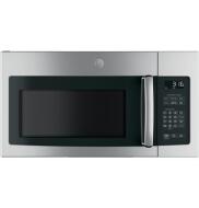 Stainless steel over-the-range microwave with digital keypad and recirculating venting from Microwaves collection