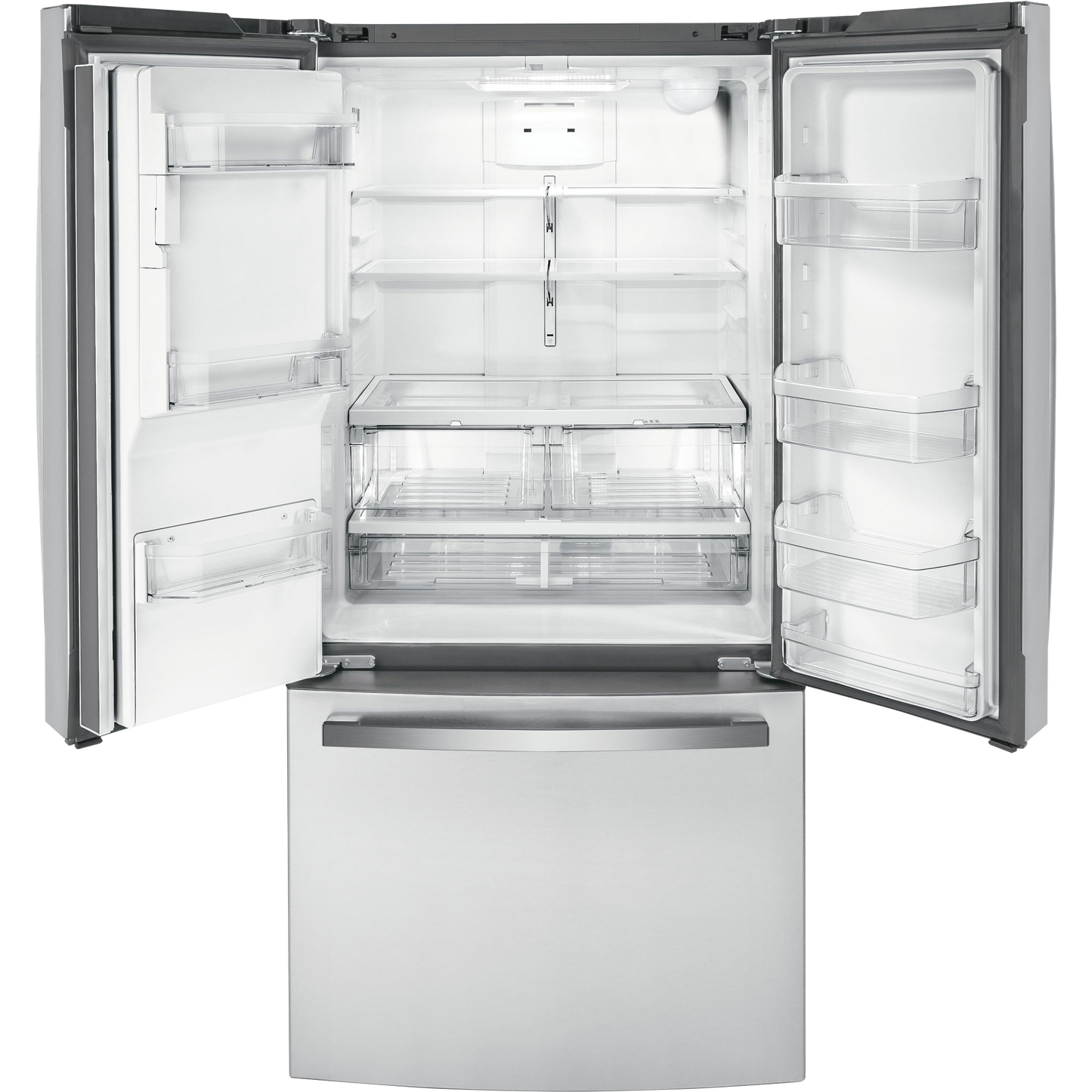 GE® ENERGY STAR® 17.5 Cu. Ft. Counter-Depth French-Door Refrigerator