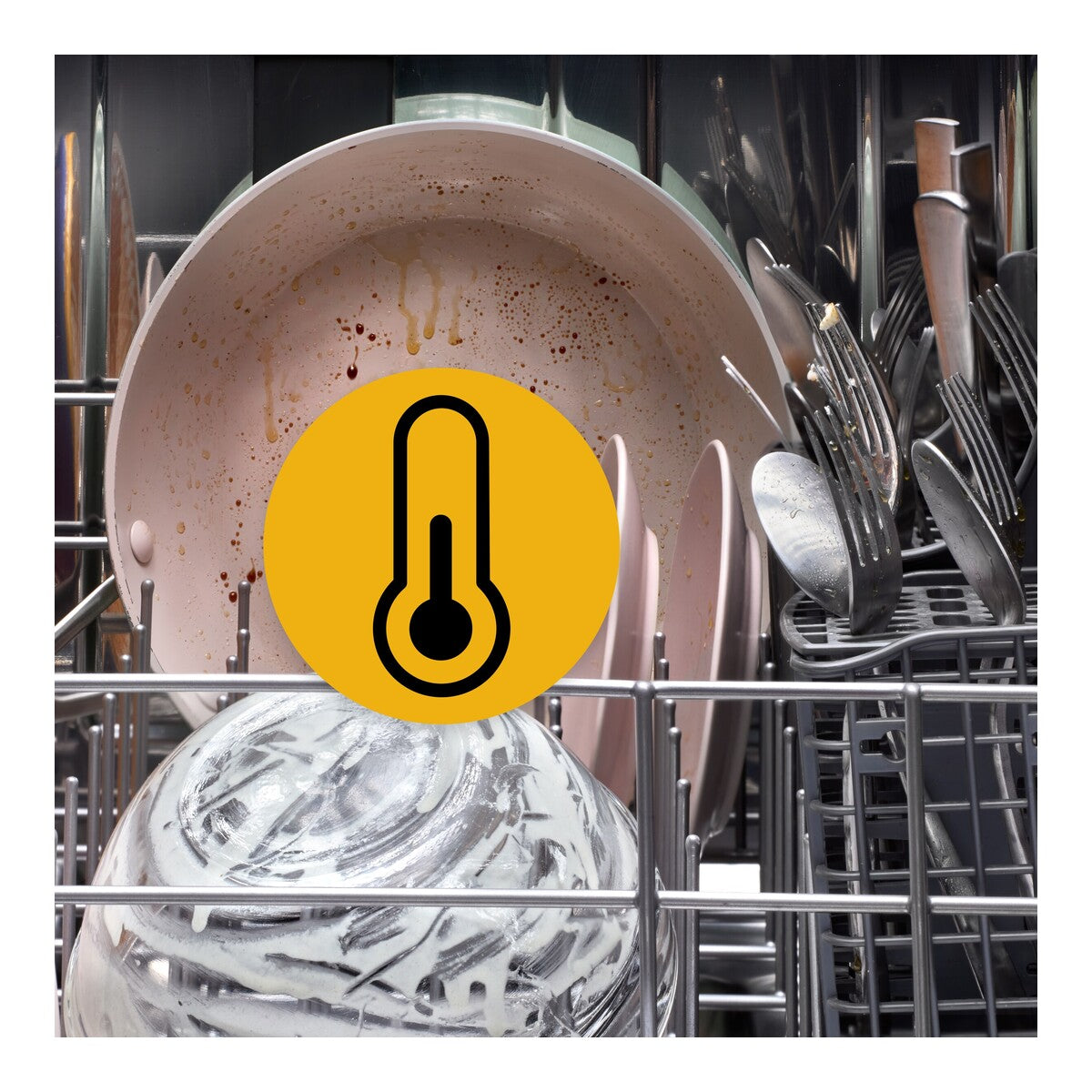 24” Stainless Steel Dishwasher with AI Intelligent Wash - 47 dBA