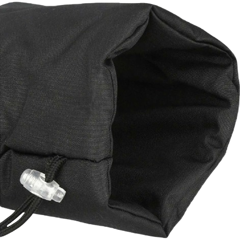 Black padded faucet cover with adjustable cord for winter pipe insulation in plumbing and home improvement under $50