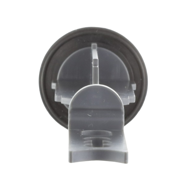 Matte black pop-up stopper replacement part designed for sink drains in home improvement and plumbing tools.