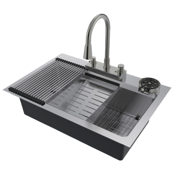CMI Drexmore Stainless Steel Work Station Sink Kit – Hartville