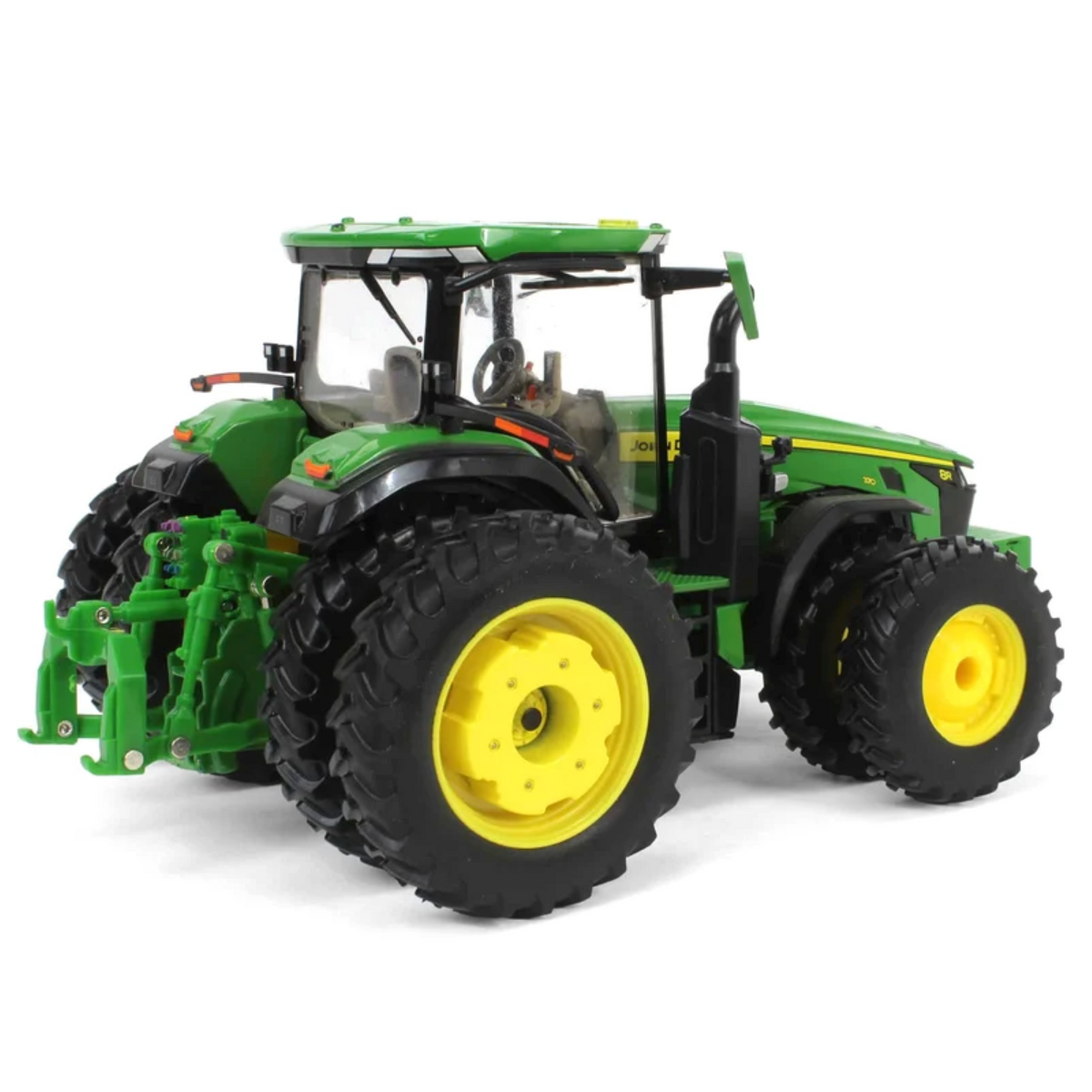 TOMY John Deere 1/32 8R 370 Prestige Collection Tractor with Dual Front & Rear Wheels