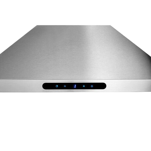 36" Pyramidal Chimney Range Hood, 640 MAX Blower CFM