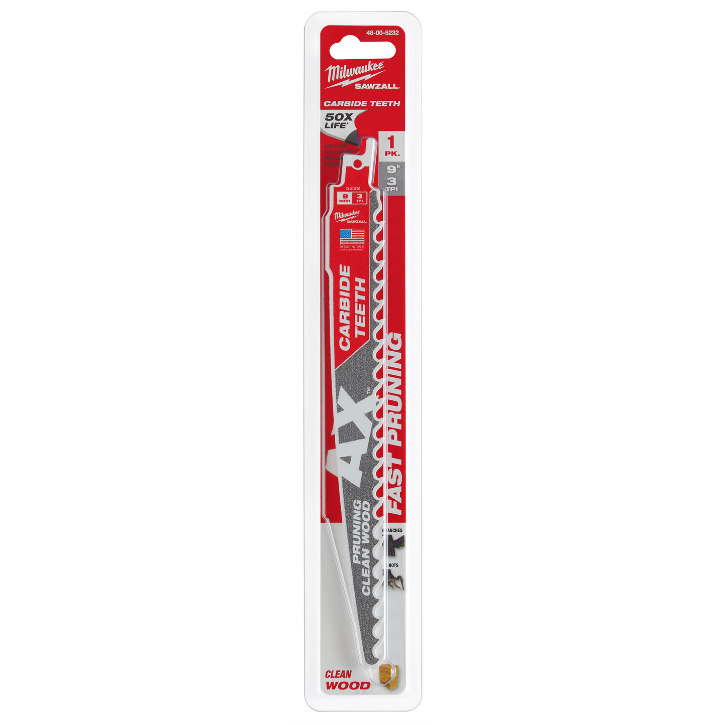 9-inch carbide teeth pruning saw blade for fast, clean cuts designed for tools and home improvement use