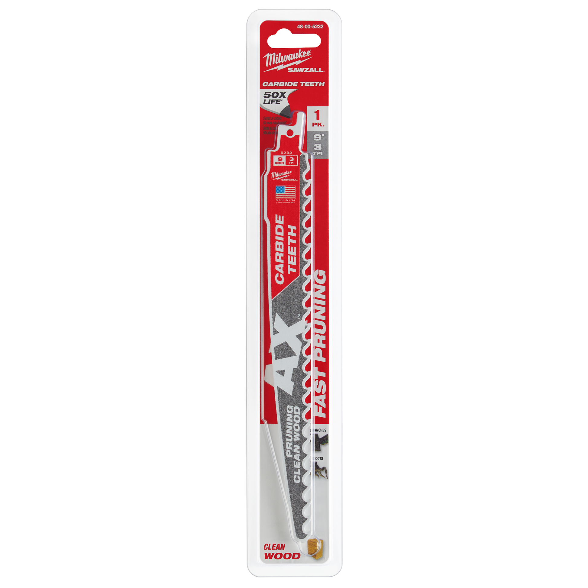 9-inch carbide teeth pruning saw blade for fast, clean cuts designed for tools and home improvement use
