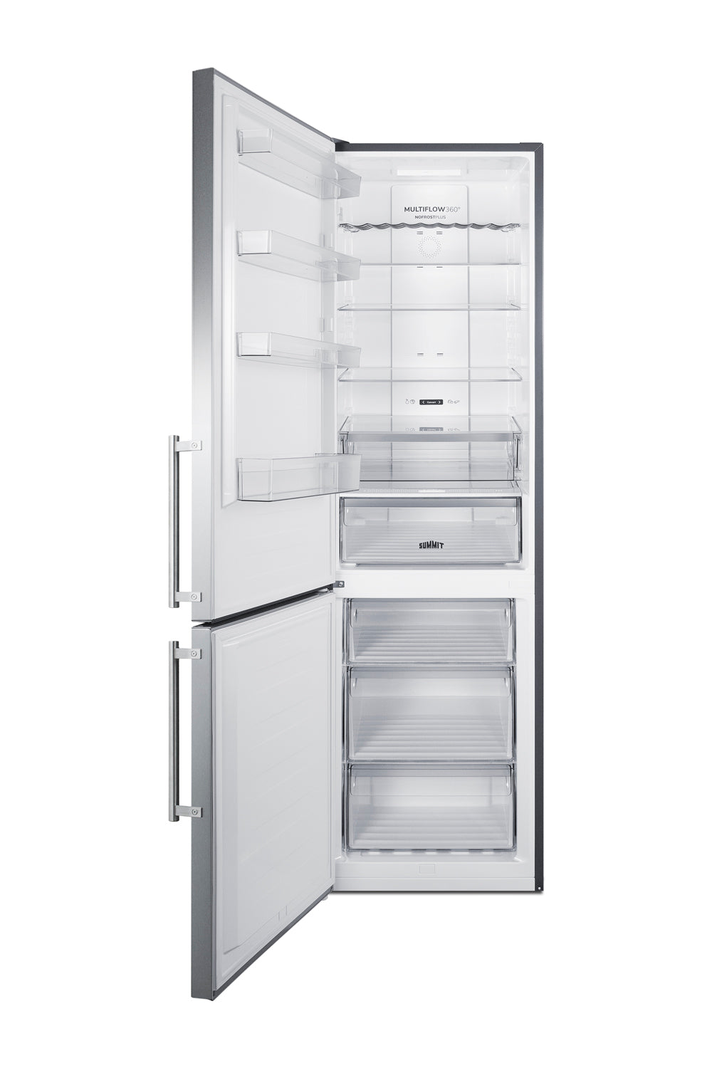 24" Wide Bottom Freezer Refrigerator