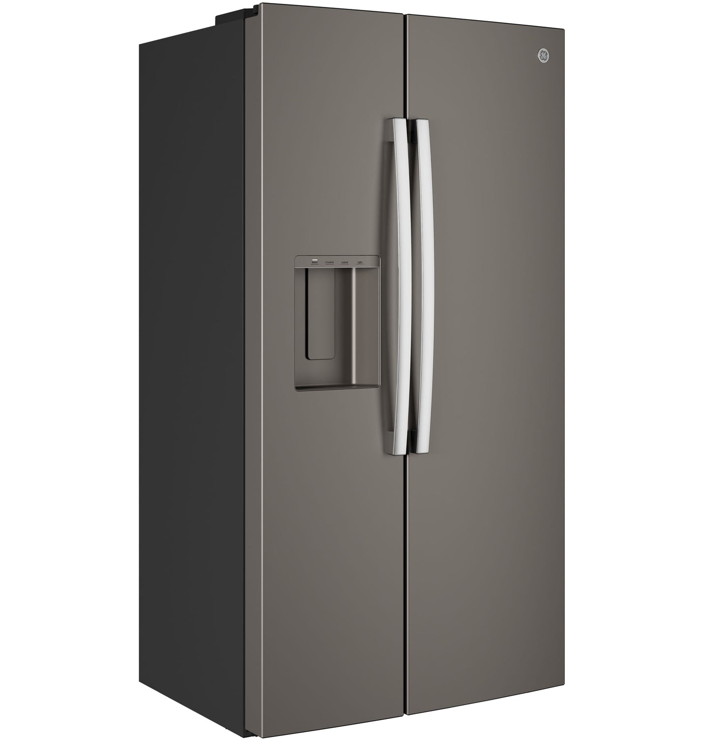 GE® 23.6 Cu. Ft. Counter-Depth Side-By-Side Refrigerator with Extra Tall Dispenser and In-Door Icemaker