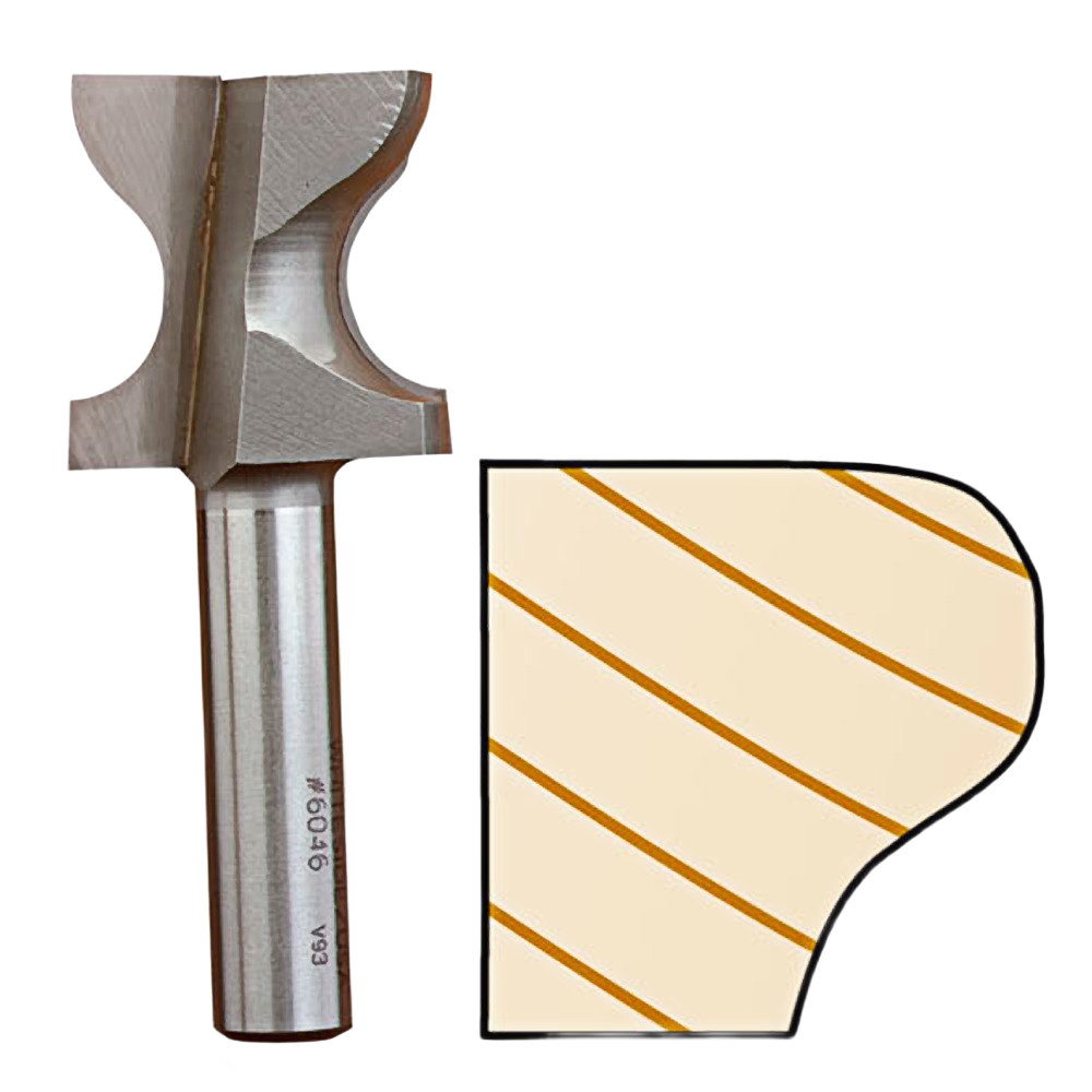 Whiteside router bit with 1/2 inch shank for window sill edges, ideal for woodworking and tool accessories collections