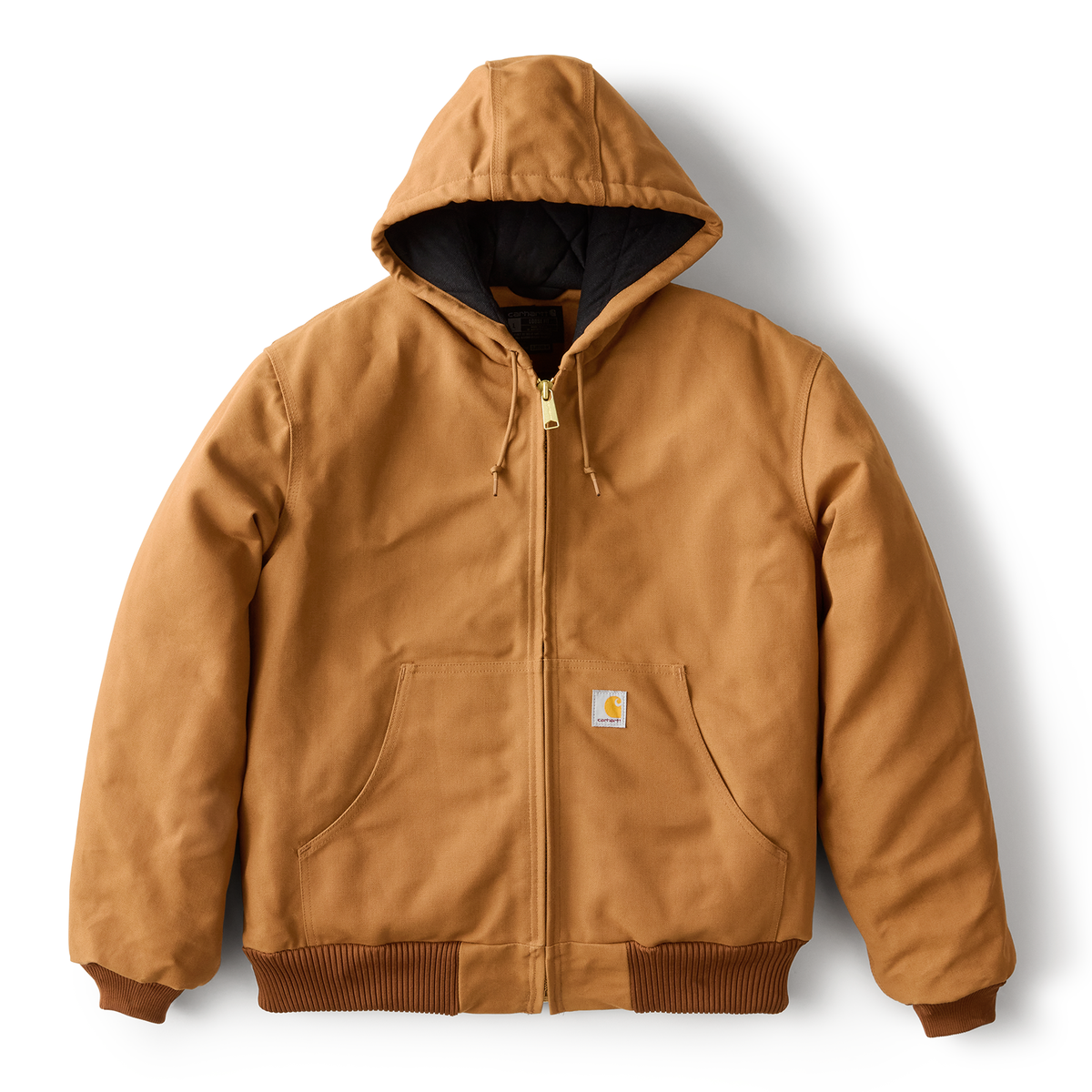 Carhartt Iconic J140 Firm Duck Active Jac - Carhartt Brown, XL