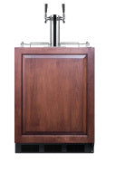 24" Wide Built-In Kegerator, ADA Compliant (Panel Not Included)