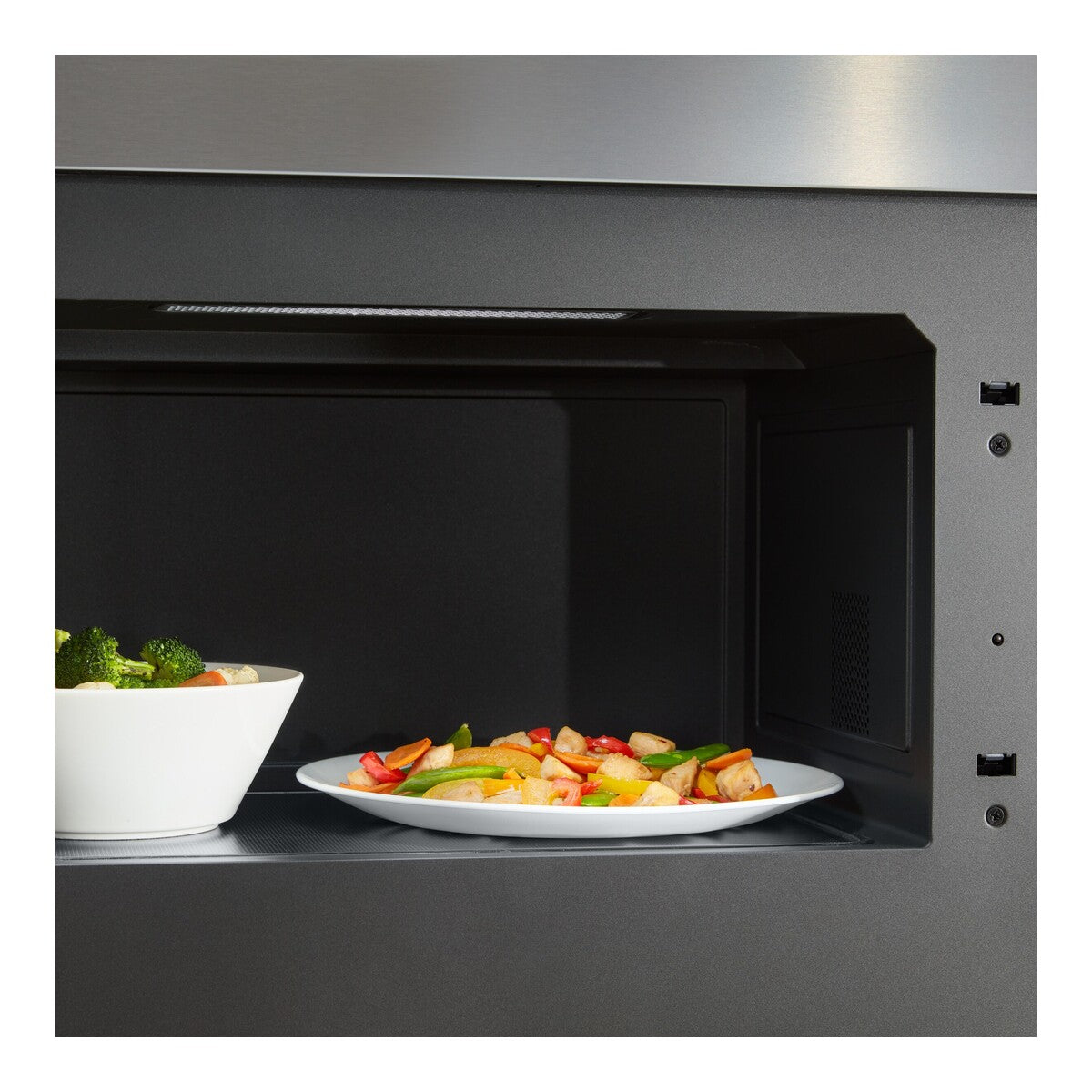 Over-The-Range Microwave with Flush Built-In Design
