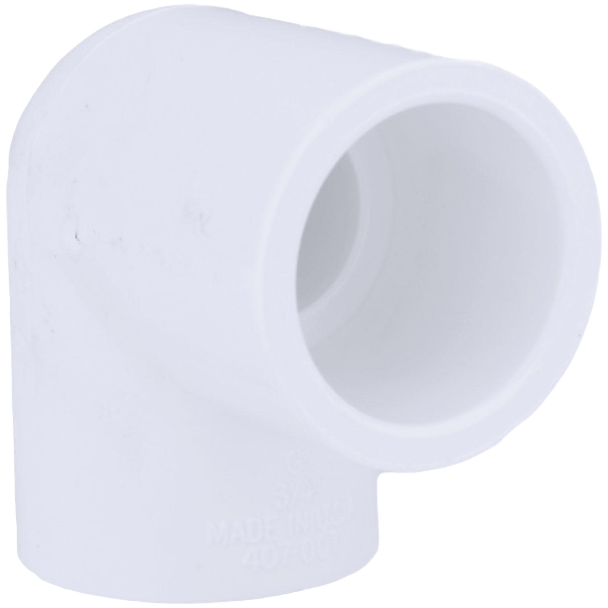 White Schedule 40 PVC 90 degree elbow fitting for plumbing in Pipes & Fittings and Home Improvement under $50 collections