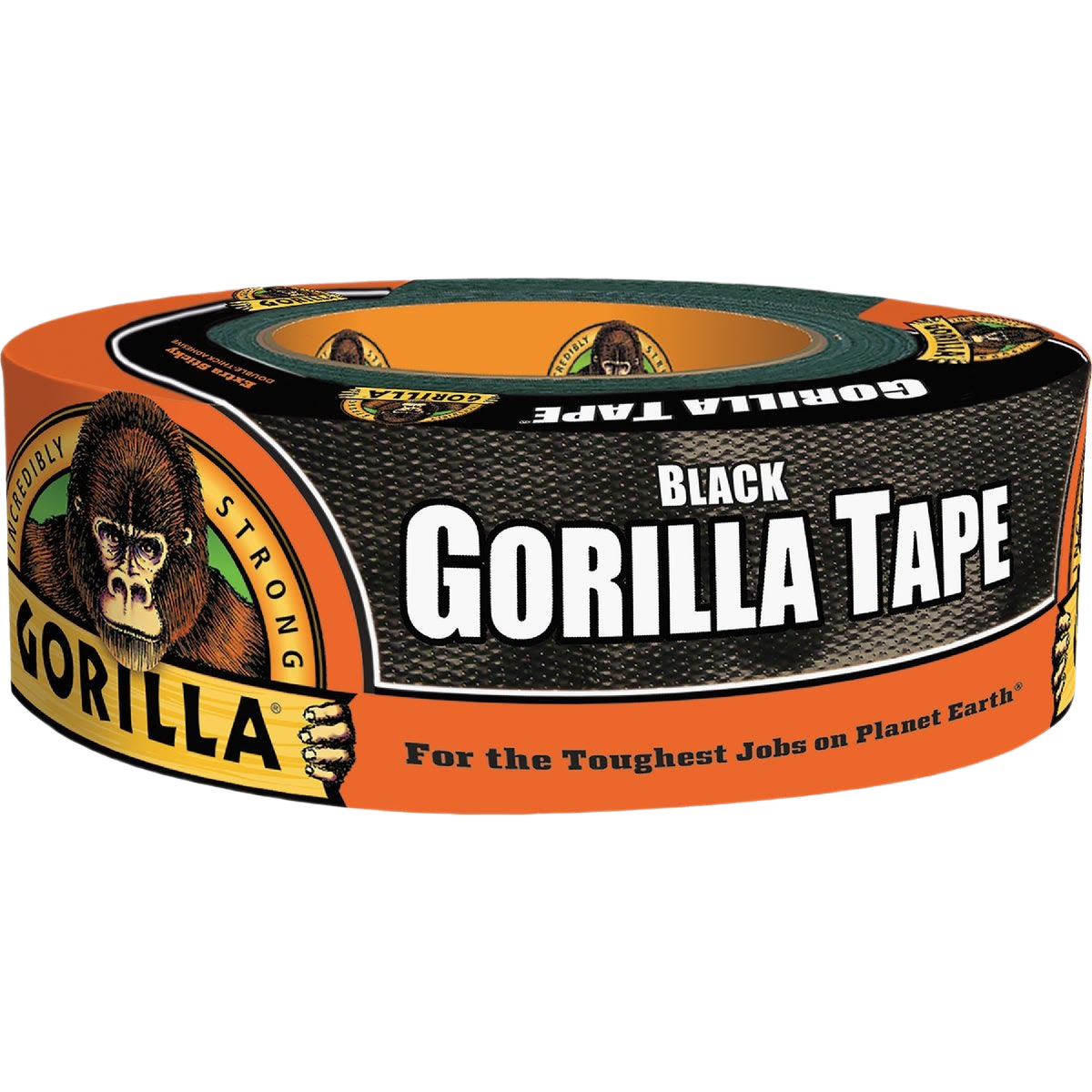Black heavy-duty Gorilla tape roll with reinforced backing for tough home improvement and tool projects under $50 collection