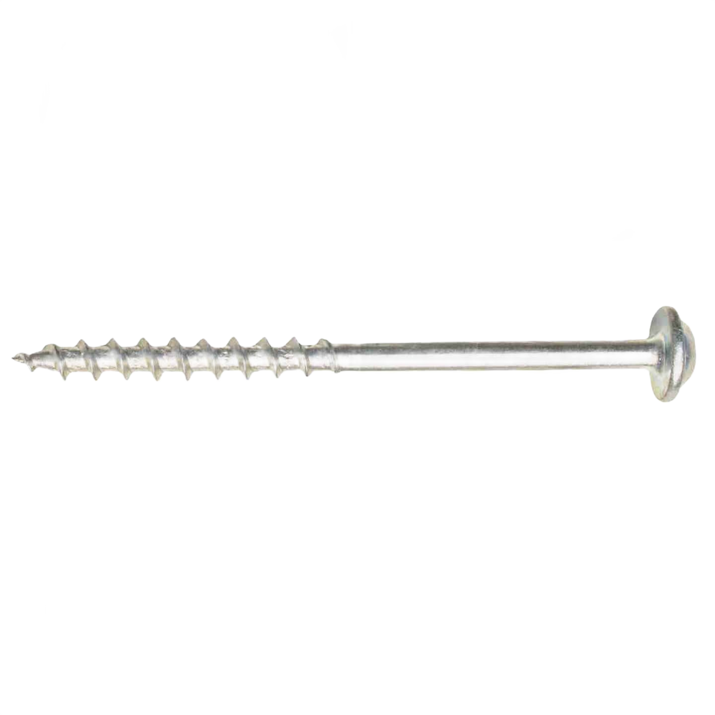 Single rust-resistant screw with Blue-Kote finish for woodworking and home improvement projects under $50