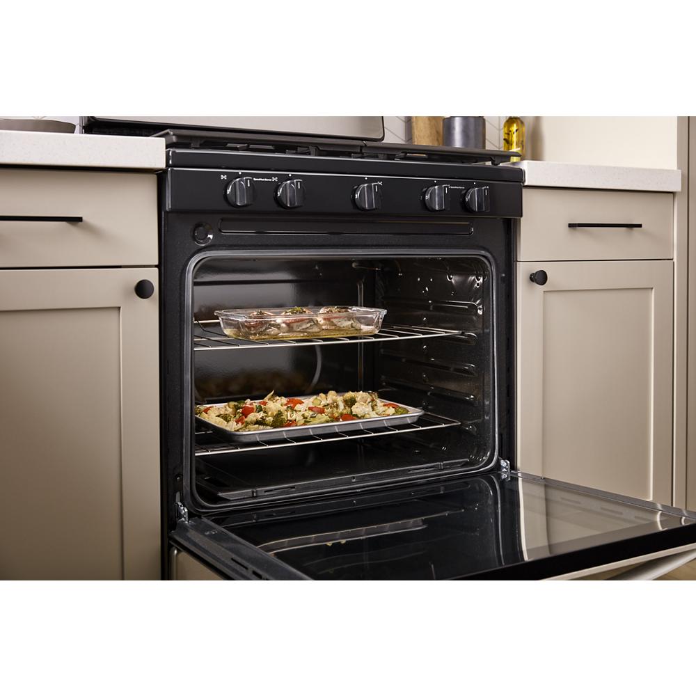 5.1 Cu. Ft. Freestanding Gas Range with Edge to Edge Cooktop